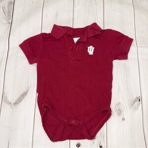 Indiana University IU Polo Onesie - Baby Size 6 Months